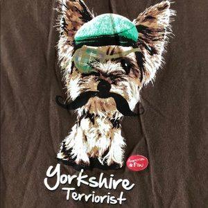 Yorkshire Terriorist tee shirt